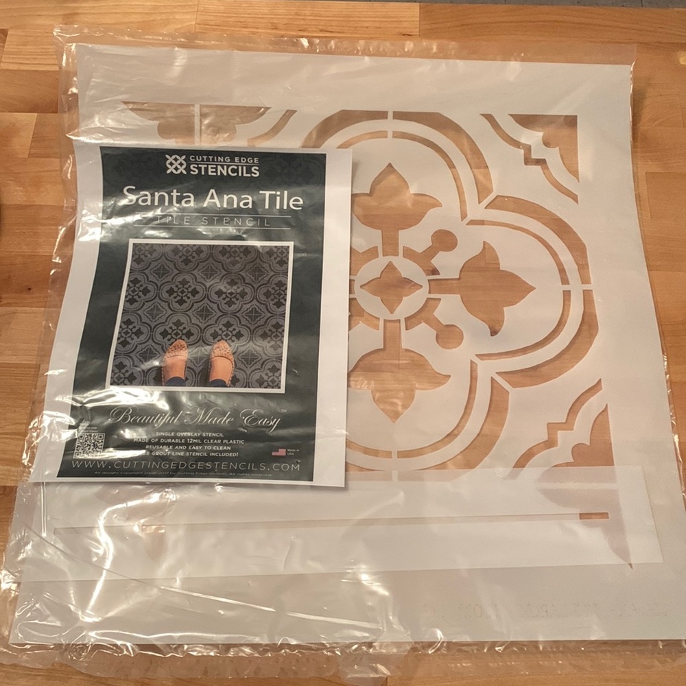 Cutting Edge stencil - Santa Ana Tile